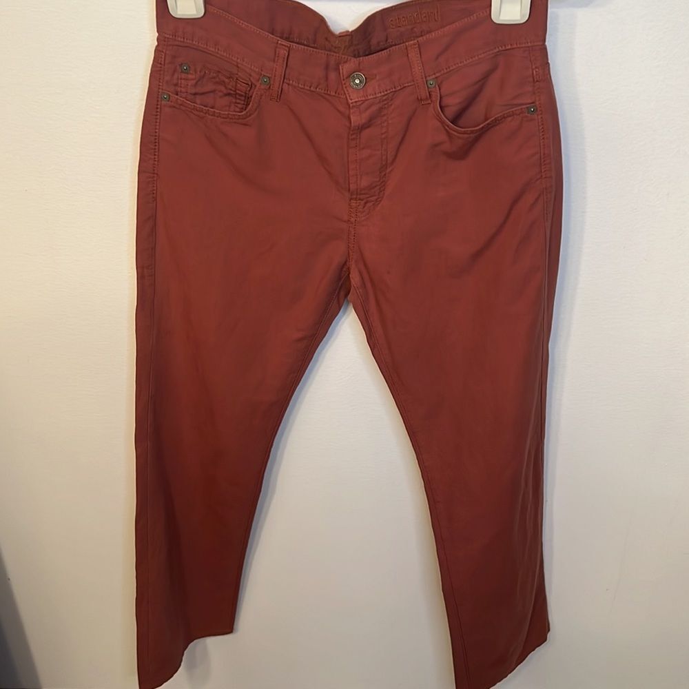7 For All Mankind linen blend pants size 31
